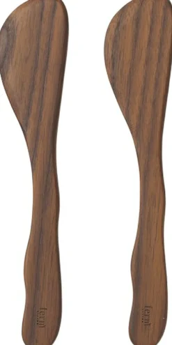 Sale Cairn Butter Knives - Set of 2 - Dark Brown Bestik