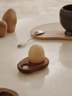 Best Cairn Egg Holder - Set of 2 - Dark Brown Tilbehør Til Bordet