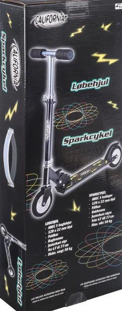 CALIF. SCOOTER STÅL/ALU 50-CALIFORNIA Hot