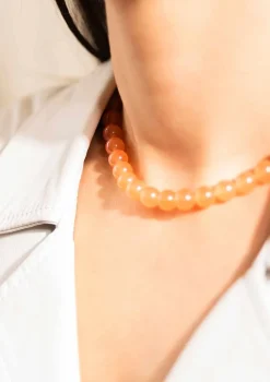 CANDY CORAL PAPAYA M HALSKÆDE-House Of Vincent Online