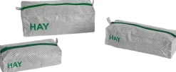 Candy Mono Wash Bag-Box Set of 3-Gr-Hay Best