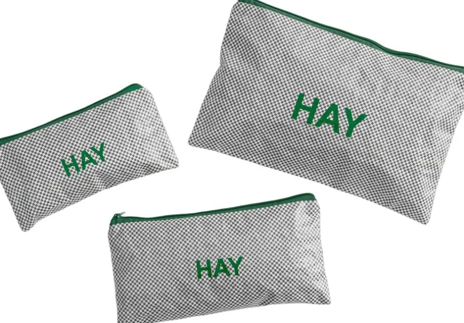 Candy Mono Wash Bag-Flat Set of 3-G-Hay Hot