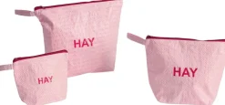 New Candy Mono Wash Bag-Wash Set of 3-L Dame Toilettasker