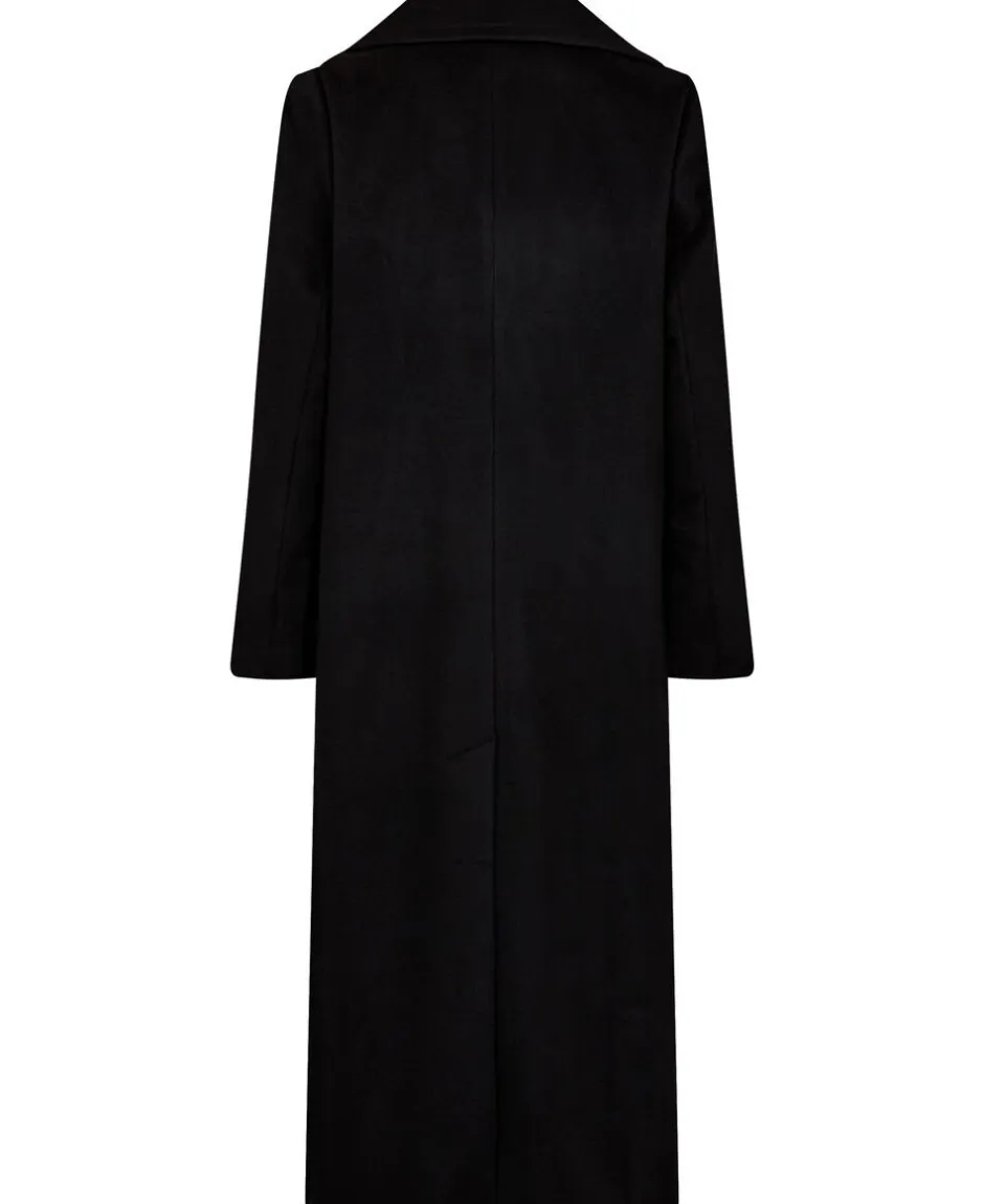 Dame Sand Cashmere|Jakker & Frakker>Cashmere Coat W - Clareta Long
