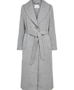 Dame Sand Cashmere|Jakker & Frakker>Cashmere Coat W - Clareta Shawl