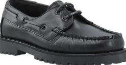 CASLENA Boat Shoe Pull Up Leather-Cashott Outlet