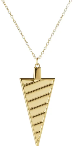 Georg Jensen Juletræspynt>CC 2025 ORNAMENT CORNET 18KT GOLD PLATED ZINC ALLOY