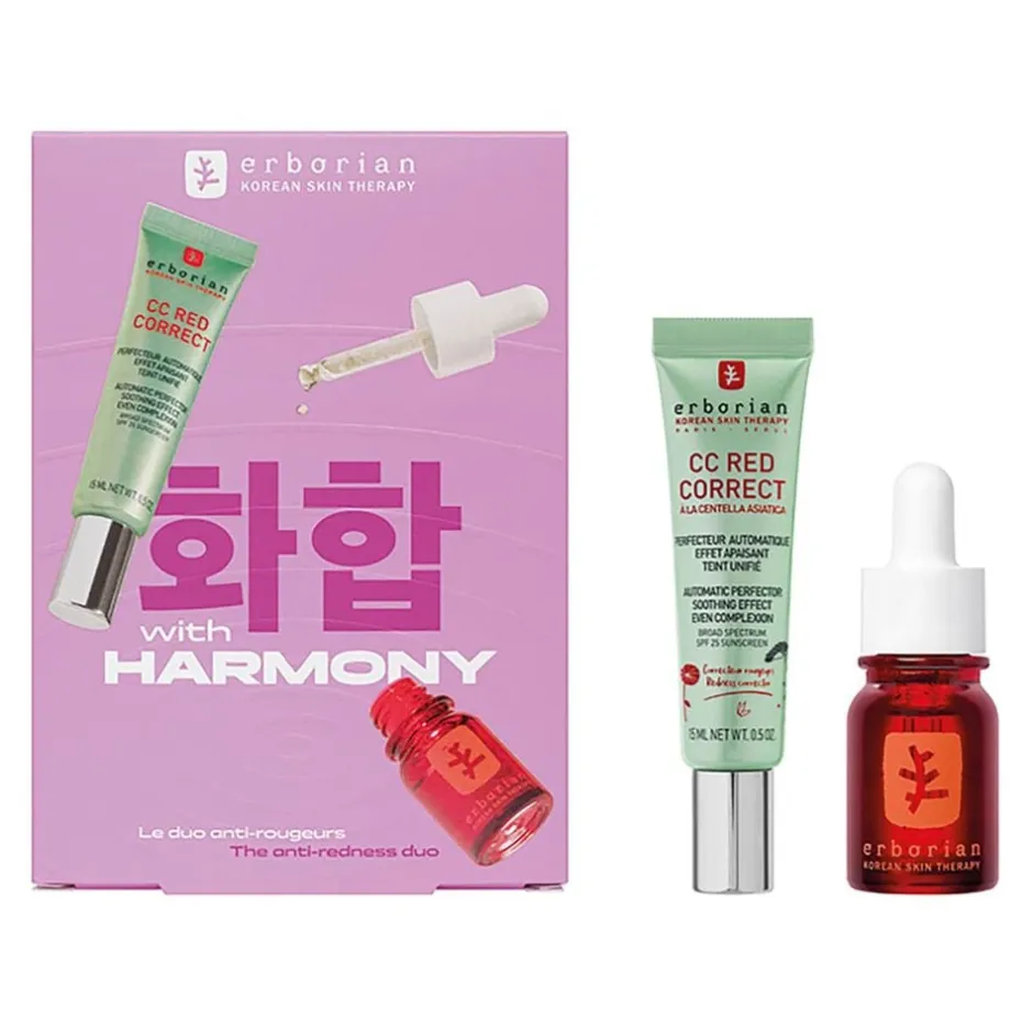 Clearance CC Red Correct x Skin Therapy - Ansigtsplejesæt Hudpleje Gaveæsker|Gaveæsker