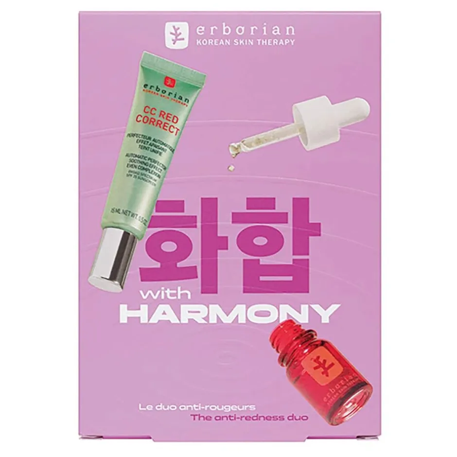 Clearance CC Red Correct x Skin Therapy - Ansigtsplejesæt Hudpleje Gaveæsker|Gaveæsker