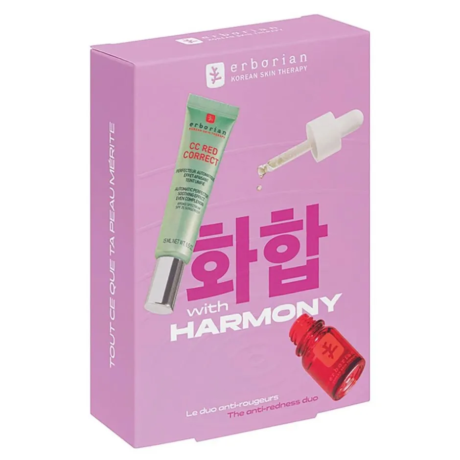 Clearance CC Red Correct x Skin Therapy - Ansigtsplejesæt Hudpleje Gaveæsker|Gaveæsker