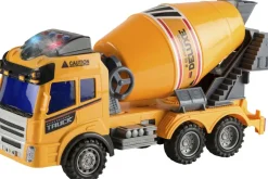 Børn Speed Car Legetøjsbiler & Transportmidler>CEMENT TRUCK mLYD-LYS 28c