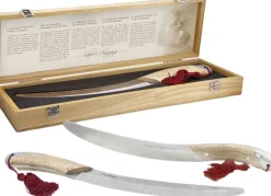 PULLTEX Bar & Vin>Champagnesabel med håndtag i eg