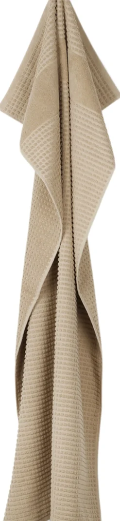 Juna Håndklæder>Check Håndklæde 70x140 cm sand