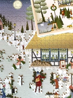 Hot Christmas Tree Farm - puslespil med 1000 brikker Børn Spil & Puslespil