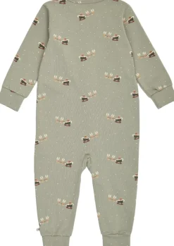 Christmas zip bodysuit-Müsli by Green Cotton