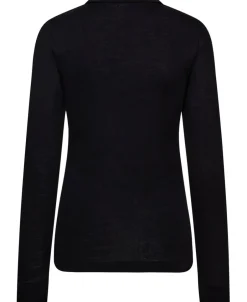 Discount Cilla 12 Langærmede polo strik - 100% Merino uld RWS Dame T-Shirts & Toppe