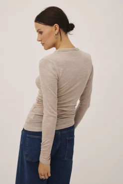 Discount Cilla 1 RWS - Merino wool Dame Bluser & Skjorter