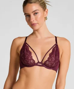 Dame Hunkemöller Sexet Lingeri|Bh'Er>Cinnamon Non-Padded Underwi Bra