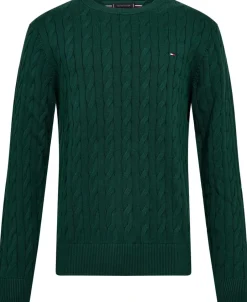 CLASSIC COTTON CABLE CREW NECK-Tommy Hilfiger Best
