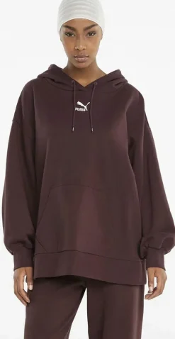 Dame Puma Trøjer & Sweatshirts>Classic Oversized hættetrøje