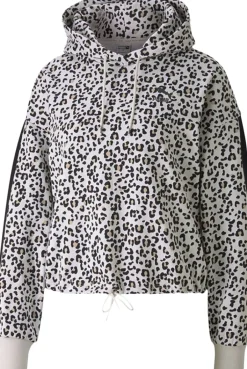 Dame Puma Trøjer & Sweatshirts>Classics Cropped hættetrøje