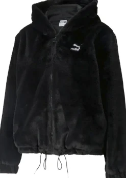 Classics Faux Fur Full-Zip hættetrøje-Puma