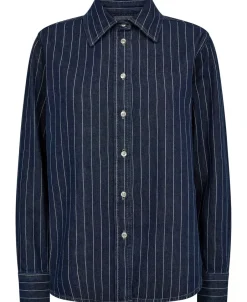 Clearance Cleo 16 Denimskjorte - 100% Økologisk bomuld GOTS Dame Bluser & Skjorter