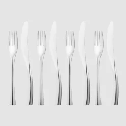 Georg Jensen Bestik>COBRA Frokostbestik, gaveæske, 8 dele