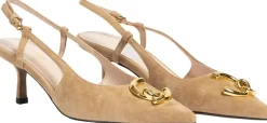Dame Coccinelle Festsko|Slingbacks>C-ME SUEDE
