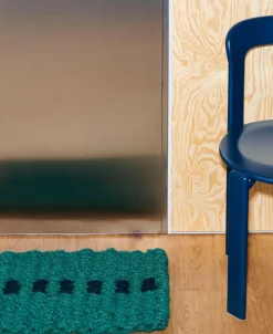 Discount Coco Door Mat-Dot-Dark green and black Gulvtæpper