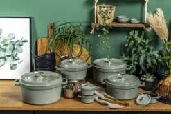 Hot Cocotte 24 cm Eukalyptus Støbejern Gryder & Pander