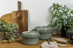 Hot Cocotte 24 cm Eukalyptus Støbejern Gryder & Pander