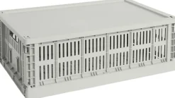 Colour Crate Plastic Lid, Large-Hay New