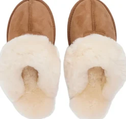 COMBA - DOUBLE FACED SHEARLING SLIPPERS-Lovelies Discount