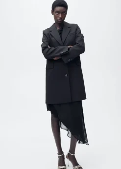 Hot Combined strap heeled sandal Dame Festsko