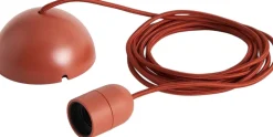 Best Common Pendant Cord set-Rusty red Lampetilbehør