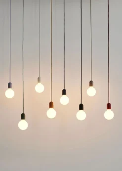 Best Common Pendant Cord set-Rusty red Lampetilbehør