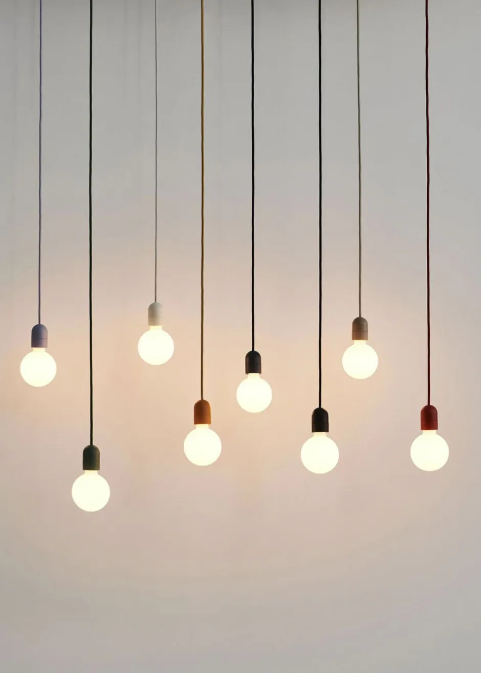 Best Common Pendant Cord set-Rusty red Lampetilbehør