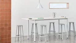 Hot Compass Pendant-430-Brushed alu Pendler