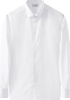 Best Contemporary Fit White Signature Twill Shirt Skjorter