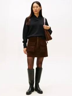 CORDUROY MINI SKIRT Dame Nederdele