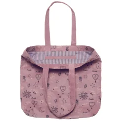 Dame Maanesten Shoppere>Corduroy Totebag Purple Theatre Magic