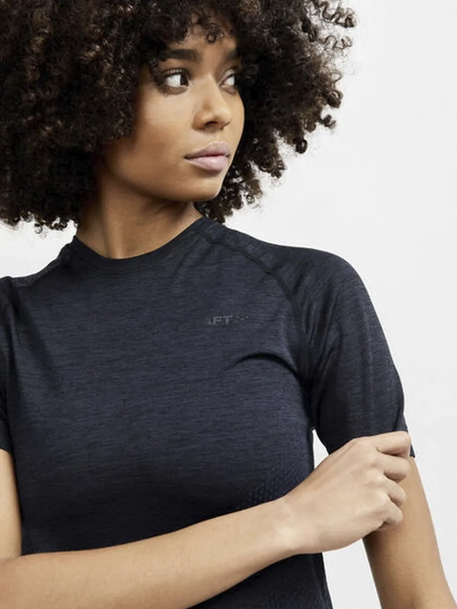 Dame Craft Trænings T-Shirt & Tanktoppe|Sport>Core Dry Active Comfort baselayer T-shirt