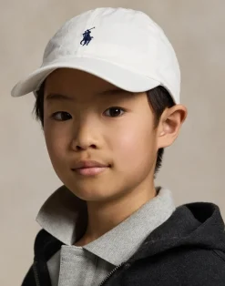 Cotton Chino Baseball Cap Kids-Polo Ralph Lauren Outlet