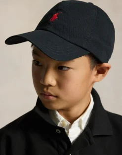 Cotton Chino Baseball Cap Kids-Polo Ralph Lauren