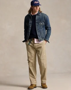 Polo Ralph Lauren Strik>Cotton Crewneck Sweater