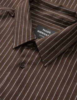 Mads Nørgaard - Copenhagen Skjorter>Cotton Flannel Stripe Sune Shirt