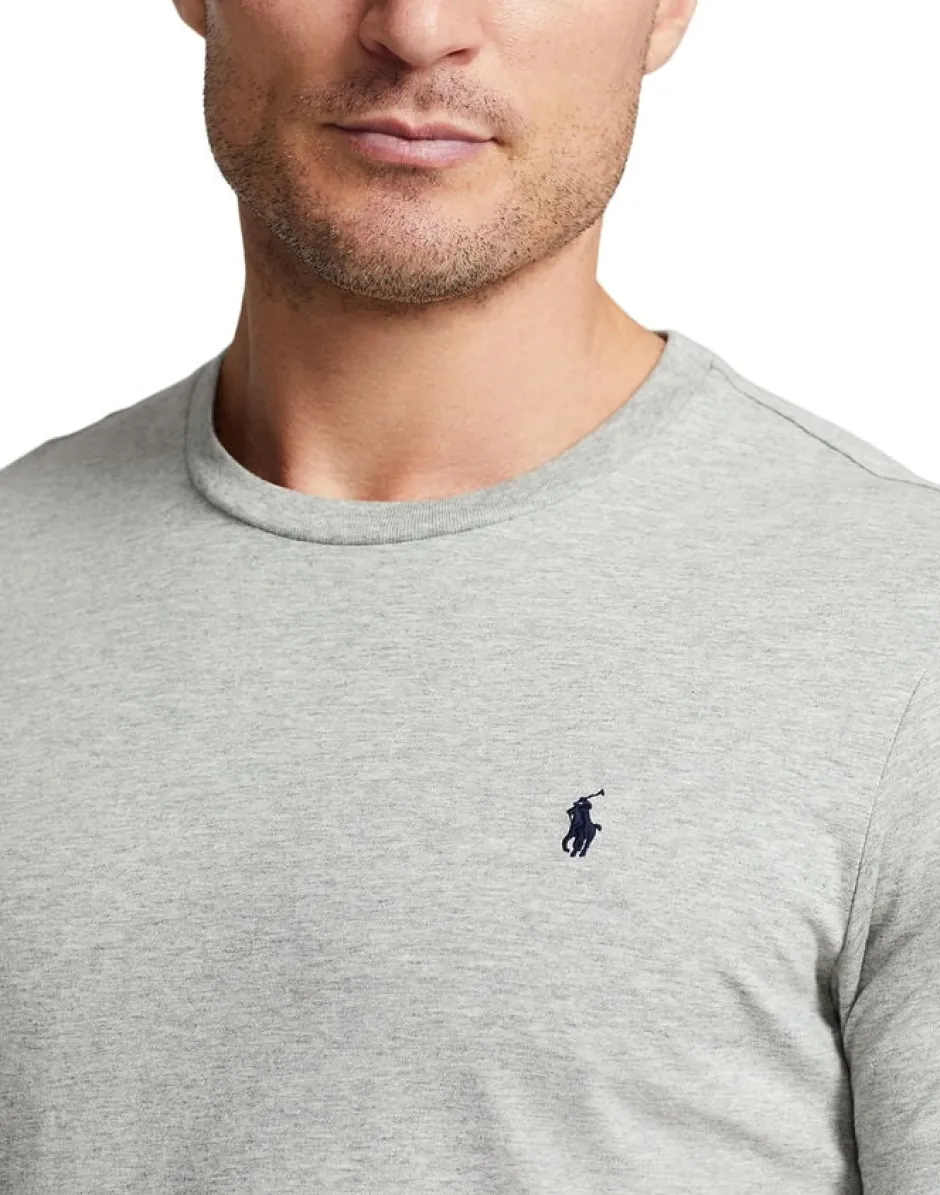 Polo Ralph Lauren Nattøj>Cotton Jersey Crewneck Sleep Tee