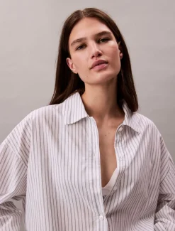 COTTON POPLIN SHIRT REGULAR-Calvin Klein Online