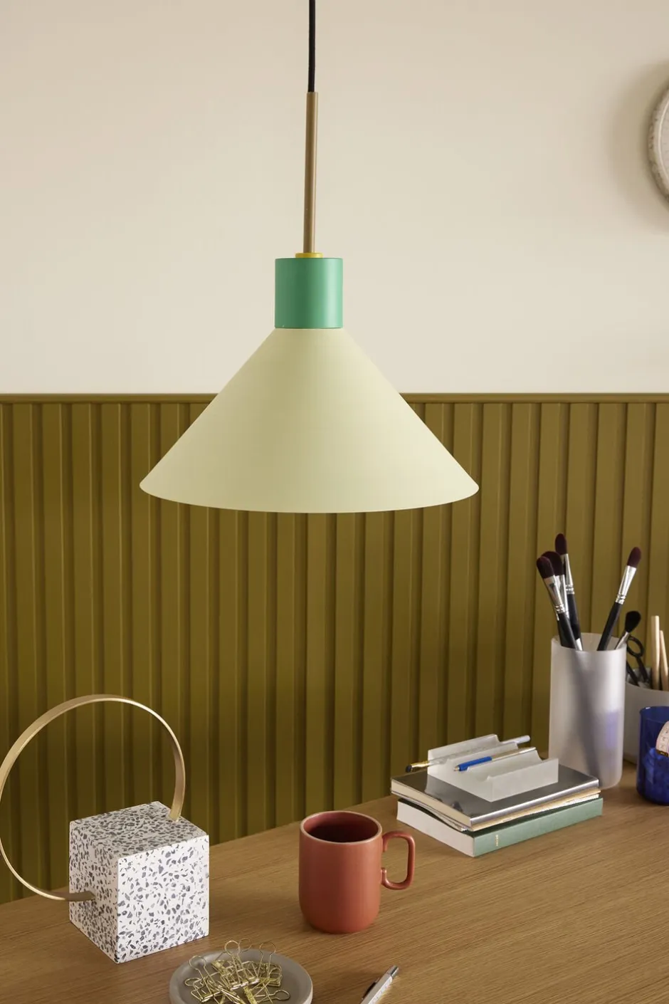 Crayon Lamp Green-Hübsch Clearance
